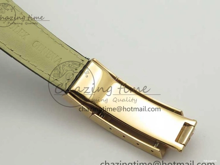 Leather 1:1 Gold Noob Rose Daytona RG Dial Edition SA4130 Best Strap On 116515 0416